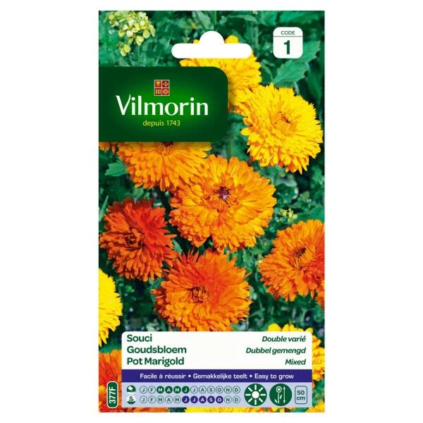 Goudsbloem Dubbel Gemengd 1 Goudsbloem Dubbel Gemengd