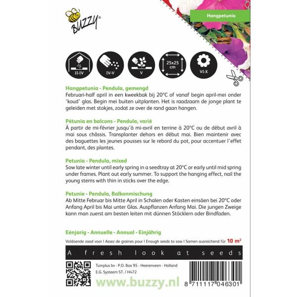 Hangpetunia - Petunia Pendula 2 Hangpetunia - Petunia Pendula - Afbeelding 2
